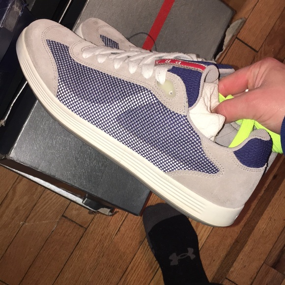 Mens prada sneakers size 9 - Picture 4 of 8